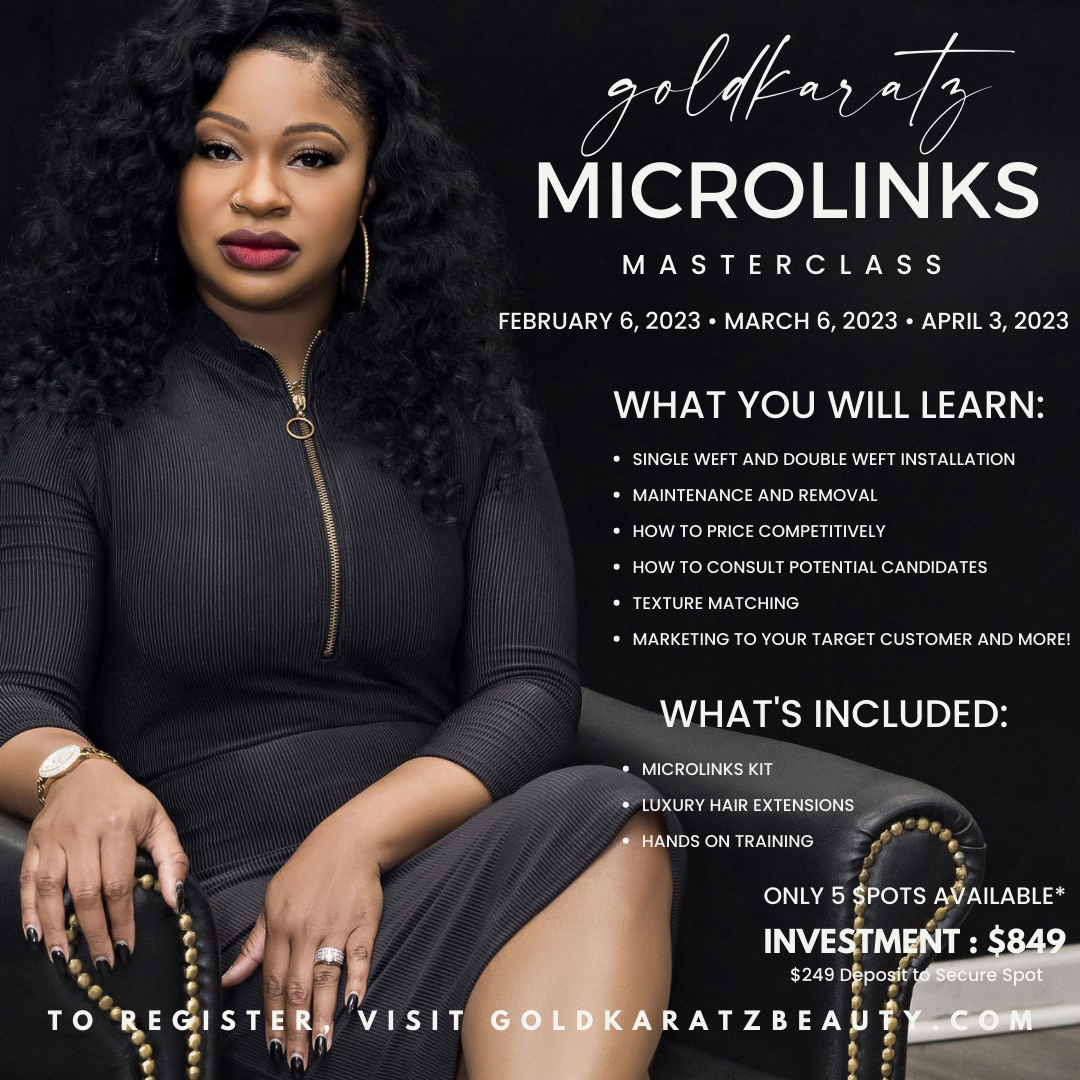 Microlinks Masterclass – Goldkaratzbeauty Hair